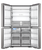 Haier 623L Satina French Door Refrigerator/Freezer With Water & Ice Dispenser - 600 Series - HRF680YPS