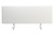 Nobo White 2kW Slimline Panel Heater With Wifi and Castors - NTL4R20-FS40