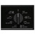 Artusi 75cm Matte Black Built-In Pyrolytic Oven - AO750MBP