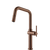 Gessi Habito Square Goose Neck Pull Out Mixer - 60652+COLOUR