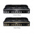 Falcon 110cm Black/Chrome Classic Deluxe Dual Fuel Freestanding Oven - Split Ovens - CDL110DFBL/CH - EX DISPLAY*