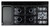 Falcon 110cm Black/Chrome Classic Deluxe Dual Fuel Freestanding Oven - Split Ovens - CDL110DFBL/CH - EX DISPLAY*