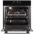 Artusi 60cm Black Electric Built-in Air Fry Oven - CAO611B