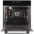 Artusi 60cm Black Electric Built-in Air Fry Oven - CAO611B