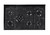 Artusi 100cm Black Dual Fuel Freestanding Oven - AFGR1047B