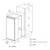 Artusi 405L Stainless Steel Bottom Mount Refrigerator - AFBM462X