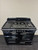 Falcon 110cm Black/Chrome Classic Deluxe Dual Fuel Freestanding Oven - Split Ovens - CDL110DFBL/CH - EX DISPLAY (7016)