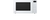 Panasonic 32L Inverter Microwave - 1100W - NN-ST64QW