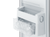 Westinghouse 619L Silver Side-By-Side Fridge - WSE6240BB