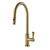 Turner Hastings Brushed Brass Ludlow Pull Out Sink Mixer - LU115PM-S-BB