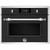 Bertazzoni 45cm Matt Black Heritage Series Combi-Steam Oven - TFT Display - F457HERVTNE(D)(6458)