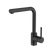 Abey Gareth Ashton Black Lucia Square Pull-Out Tap with Sidelever (Lead Free) - 3K6-B-LF