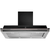 Steel 100cm Ascot Black & Chrome Nickel Canopy Rangehood - AKL100-BAC