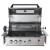 Smart 4 Burner Stainless Steel Built-In Gas BBQ with Rotisserie & Rear Infrared Burner - 401WB-W