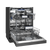 Westinghouse Dark Stainless Steel Freestanding Dishwasher - WSF6608KXB - EX DISPLAY*
