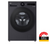 LG 12kg Matte Black Front Load Washer - Series 9 - WX9-1412MB
