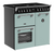Belling 90cm Boutique Richmond Deluxe Dual Fuel Freestanding Oven - BRDX90DF+COLOUR