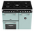 Belling 90cm Boutique Richmond Deluxe Dual Fuel Freestanding Oven - BRDX90DF+COLOUR