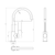 Castano Chrome 6 Star Amalfi Care Round Gooseneck Sink Mixer - AMSIC-CARE