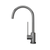Castano Gunmetal 6 Star Amalfi Care Gooseneck Sink Mixer - AMSIGM-CARE