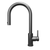 Castano Gunmetal 6 Star Amalfi Pull-out Spray Gooseneck Sink Mixer - AMPOSSIGM