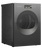 Fisher & Paykel Grey Glass 10kg Minimal Heat Pump Dryer - Series 7 - DH1060MZB5