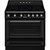 Smeg Victoria 90cm Black Freestanding Induction Cooker - TR90IPBL