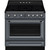 Smeg Victoria 90cm Grey Freestanding Induction Cooker - TR90IPGR