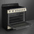 Smeg Victoria 90cm Cream Freestanding Induction Cooker - TR90IPP