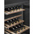 Smeg Dolce Stil Novo Built-in Black Wine Cooler - CVI638RN3