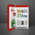 Smeg FAB10 50's Style Freestanding Fridge - Red - FAB10HLRD6