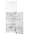 Haier 300 Series 311L White Top Mount Fridge Freezer - HRF330TW