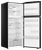 Haier 300 Series 443L Black Top Mount Fridge Freezer - HRF450TG