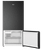 Haier 500 Series 517L Black Bottom Mount Freezer - HRF510BEC