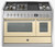 Steel 120cm Genesi Double Oven Freestanding Cooker With Steam Assist & Teppanyaki Plate - GQ12SF-4TM
