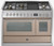 Steel 120cm Genesi Double Oven Freestanding Cooker With Steam Assist & Teppanyaki Plate - GQ12SF-4TM