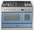 Steel 120cm Genesi Double Oven Freestanding Cooker With Steam Assist & Teppanyaki Plate - GQ12SF-4TM