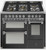 Steel 100cm Ascot Triple Oven Dual Fuel Freestanding Cooker - AQ10SFF-4M