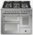 Steel 100cm Ascot Triple Oven Dual Fuel Freestanding Cooker - AQ10SFF-4M