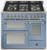 Steel 100cm Ascot Triple Oven Dual Fuel Freestanding Cooker - AQ10SFF-4M