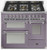 Steel 100cm Ascot Triple Oven Dual Fuel Freestanding Cooker - AQ10SFF-4M