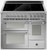 Steel 100cm Ascot Triple Oven Induction Freestanding Cooker - 5 Zone - AQ10SFF-5FI