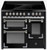 Steel 100cm Oxford Triple Oven Induction Freestanding Cooker - 5 Zone - X10FFF-5FIW