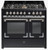 Steel 100cm Oxford Dual Fuel Double Oven Freestanding Cooker - 6 Burner - X10FF-6