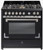 Steel 90cm Oxford Dual Fuel Single Oven Freestanding Cooker - 6 Burner - X9F-6