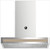Steel 90cm Genesi Wall-Mounted Canopy Rangehood - GQK9