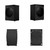 Hisense 12kg/8kg Charcoal Black Front Load Washer-Dryer Combo - Series 8i - HCF8I1215HB