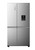 Hisense 649L Stainless Steel Side-by-Side Fridge - HRSBS649SW