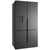 Westinghouse 564L Matte Charcoal Black Quad Door Fridge  - WQE5760BB