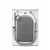 AEG 8kg 7000 Series White Front Load Washer - LFA7384O4CS